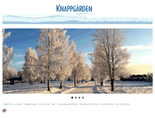 Tablet Screenshot of knappgarden.se